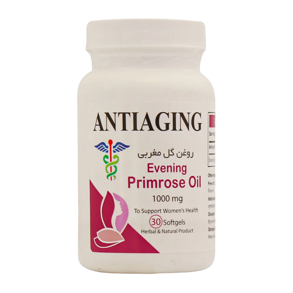 آنتی ایجینگ روغن گل مغربی 1000م.گ