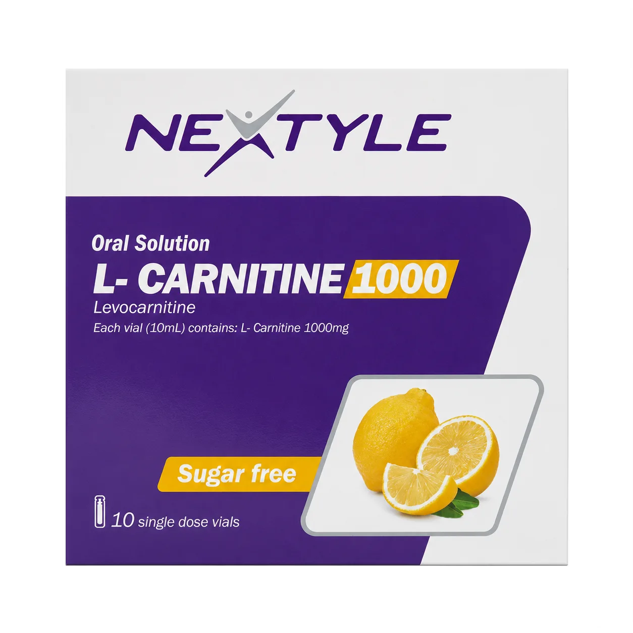 نکستایل ال-کارنیتین 1000میلی گرم 10* ویال لیمو