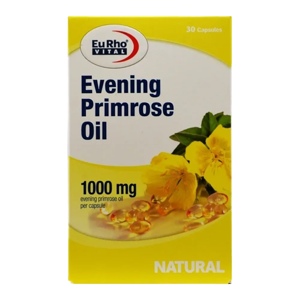 یوروویتال روغن گل مغربی کپسول 30 عددی