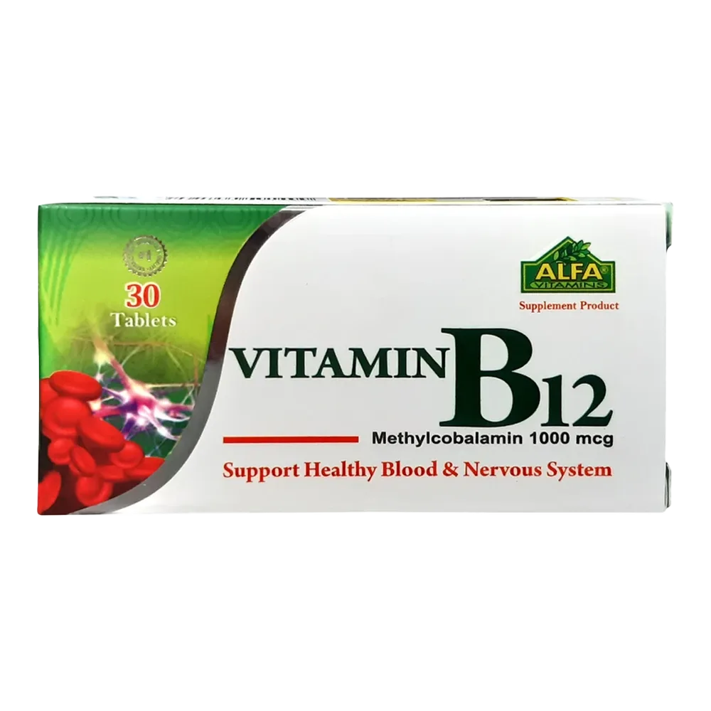 آلفا ویتامین ب12 قرص 30عددی