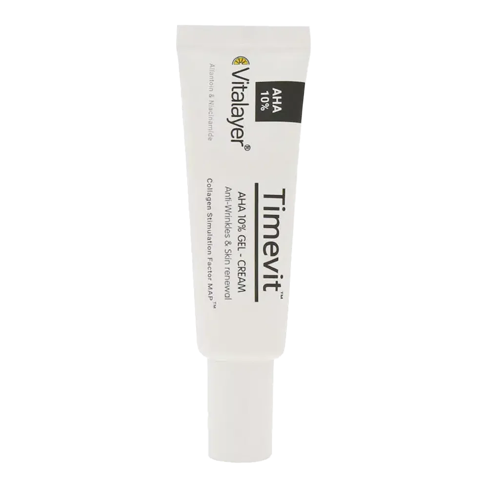 ویتالایر کرم ژل ضد چروک و لایه بردار آ اچ آ10% 30 میل